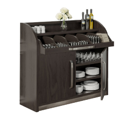 Mobile portaposate da 110 cm