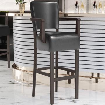 Tabouret de bar Gastro avec accoudoirs : Luca ArmE