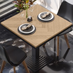 Restaurant table top: Indoor (herringbone)