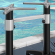 BARCELONE | Connecteur de table double | Argent