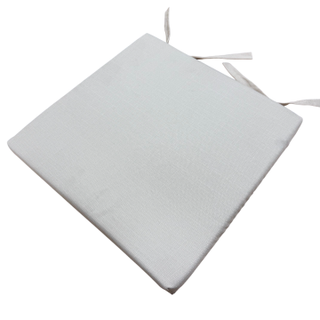 DAVID | Sitzkissen | 40 x 40 x 4 cm | Creme