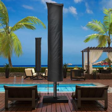 SUN COVER | Beschermhoes Parasol | 200g polyester | Zwart