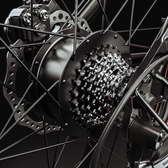 PHANTOM INSTINCT X | Sähkömaastopyörä | 29" | 100km | 10.5Ah | 380Wh | Musta PHANTOM INSTINCT X | Sähkömaastopyörä | 29" | 100km | 10.5Ah | 380Wh | Musta