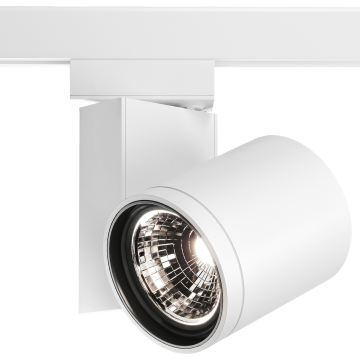 MELBOURNE | LED Stromschienenstrahler | Weiß | 40W / 4000K | Neutralweiß | 3 Phasen