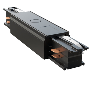 Längsverbinder | Einspeiser / Aufbau | 110V - 415V | Schwarz | 3 Phasen