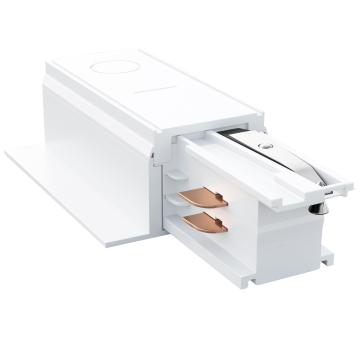 Track Lighting Feed-In | Flush mount | White | 110V - 415V | 3 phases