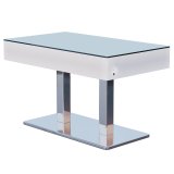 COOZY | LED Clubtafel | B: T: H 120 x 70 x 82 cm | RGB | Accu | Rechthoekig