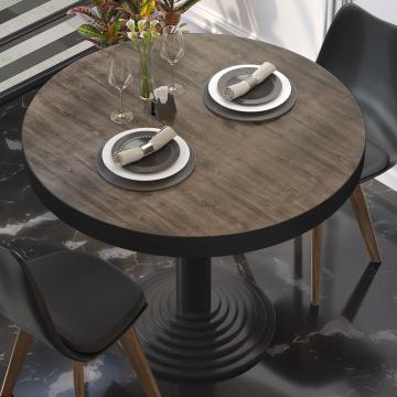 BRASIL | Piani tavolo Ristorante | Ø50cm | Wengé