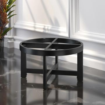 ORLANDO | Telaio per tavolo da ristorante | Ø48,5 x H30 cm | Nero