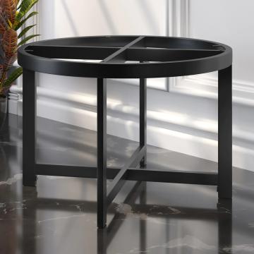 ORLANDO | Telaio per tavolo da ristorante | Ø68,5 x H50 cm | Nero