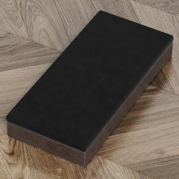 SAM | Plateau en velours | LEA Armoire à couverts | 15x32cm | Noir