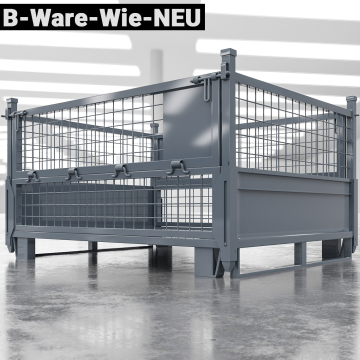 EURO | Gitterbur | Antracit | B125xD100xH85cm