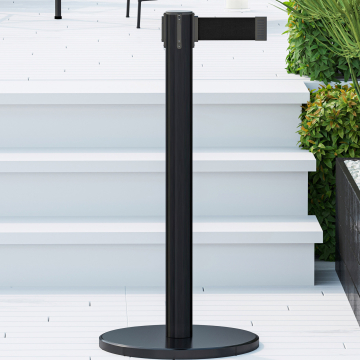 OSCAR | Personenleidsysteem | Zwart | Riemlengte: 2m | 0.9mm