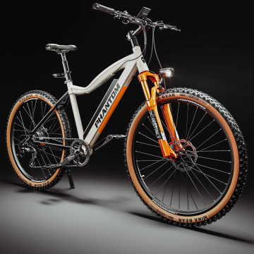 PHANTOM INSTINCT X | Elektro Mountainbike | 29" | 100km | 10.5Ah | 380Wh | Weiß