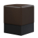 CUBO | Restaurang sittpuff | Brun | Läder