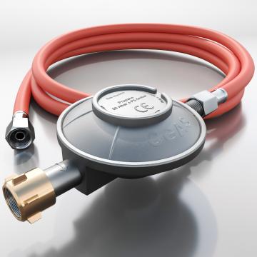 FINA | Gas Druckregler 50mbar | +0,6m Gasschlauch