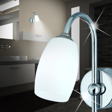 Kinkiet biały | Lampa łazienkowa