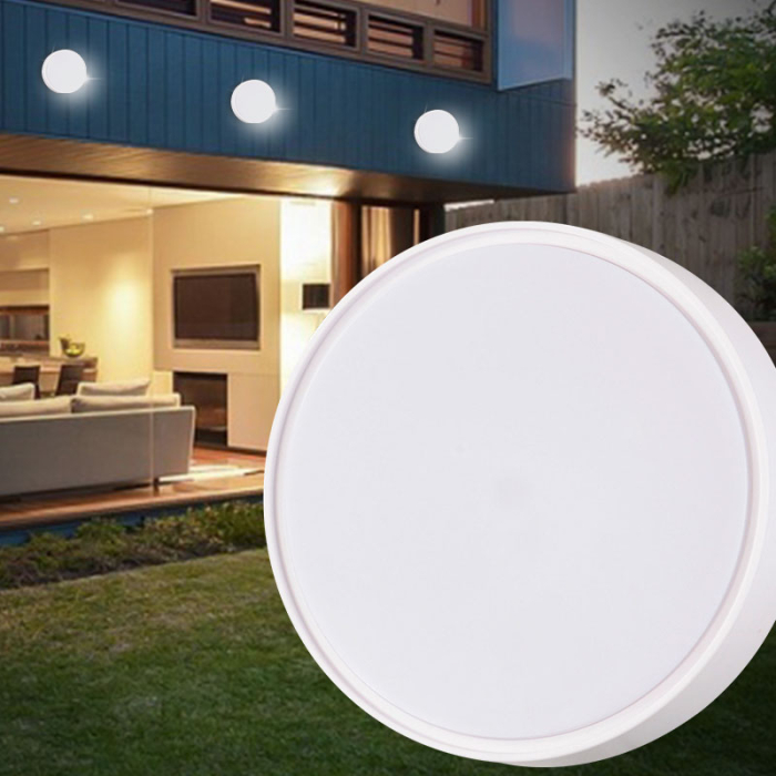 Taklampa OUTSIDE Ø300mm | LED | Vit | Plast 