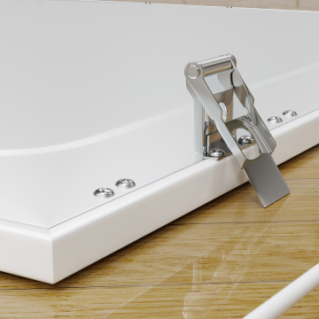 EMPIRE | Klips for panelmontering | 6x klipp | rustfritt stål