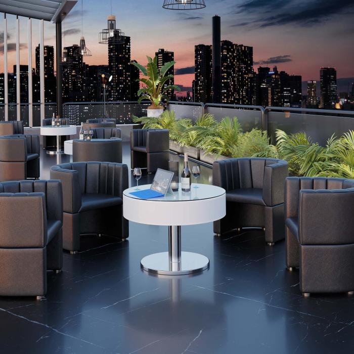 COCO | LED Loungebord | RGB | Ø70xH44cm COCO | LED Loungebord | RGB | Ø70xH44cm