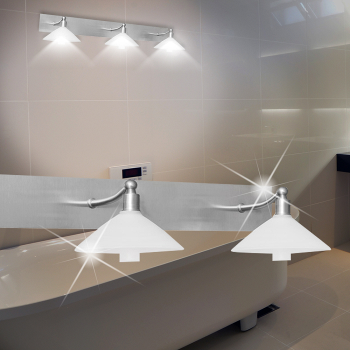 Bathroom Silver | Bathroom Bathroom Lamp