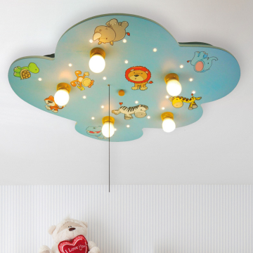 Sky taklampe LED | Blå | Lampe Afrika Løve Ville dyr