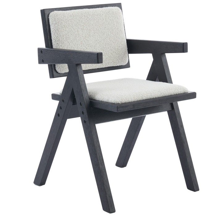 Thalia | Bistro Chair | Cream | Teddy Fabric