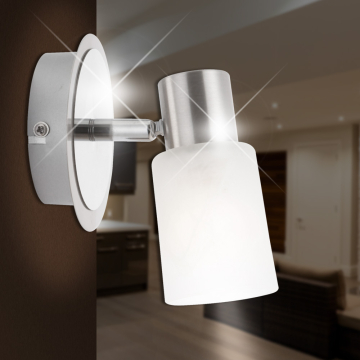 Wall White | Silver | Light Wall Spot Wall Spotlight