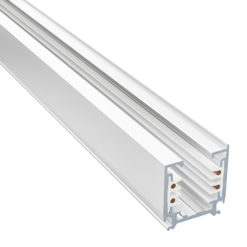 Stromschiene | Aufbau | Weiß | 93cm / 110V - 415V | 3 Phasen