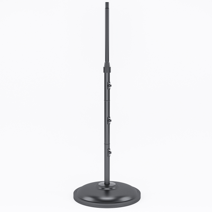 QUADRO Frame | Telescopische Stand | Zwart | 15kg Basis | 1.35-1.70m