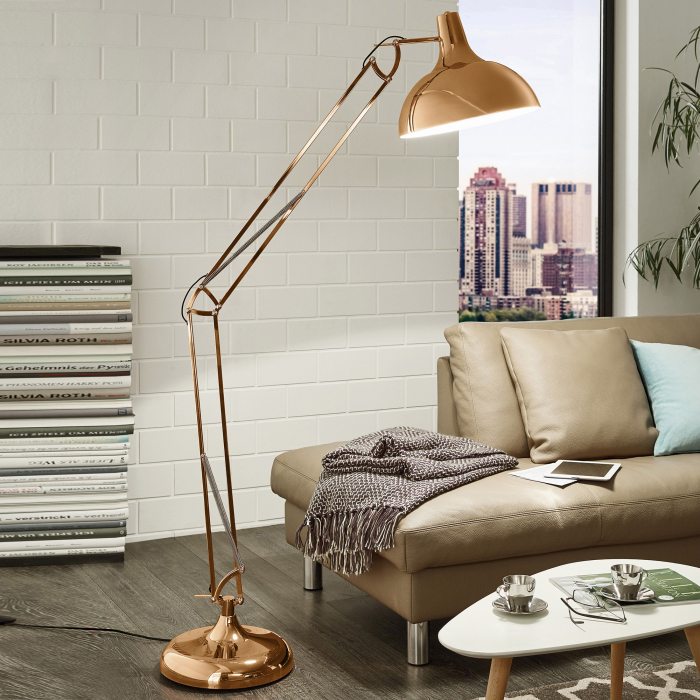 Arkitektgulv ↥1900mm | Moderne | Retro | Kobber