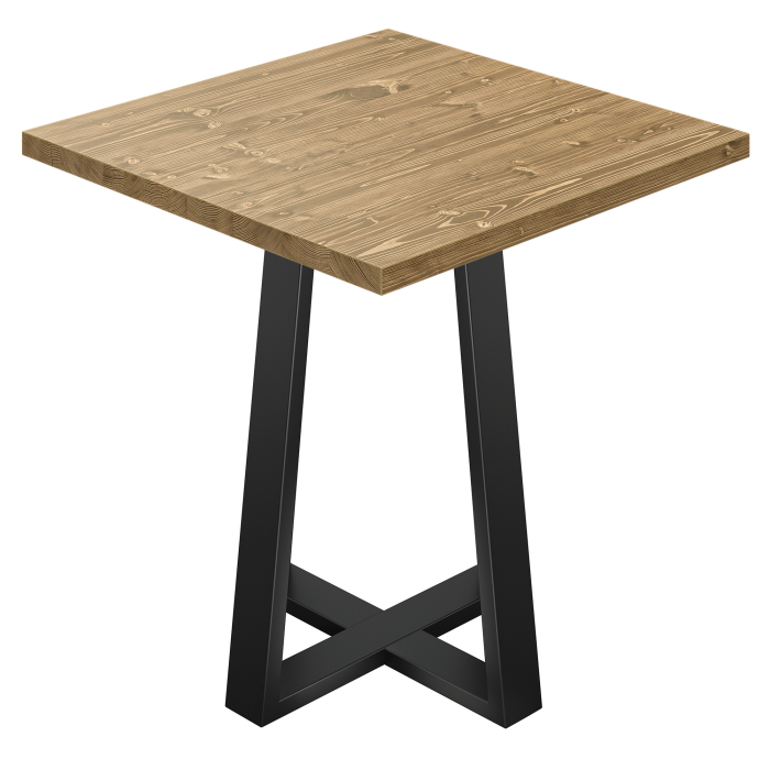 AURELIA CO | Bistro Table | W:D 70 x 70 cm | H 76 cm | Oak | Frame: Black