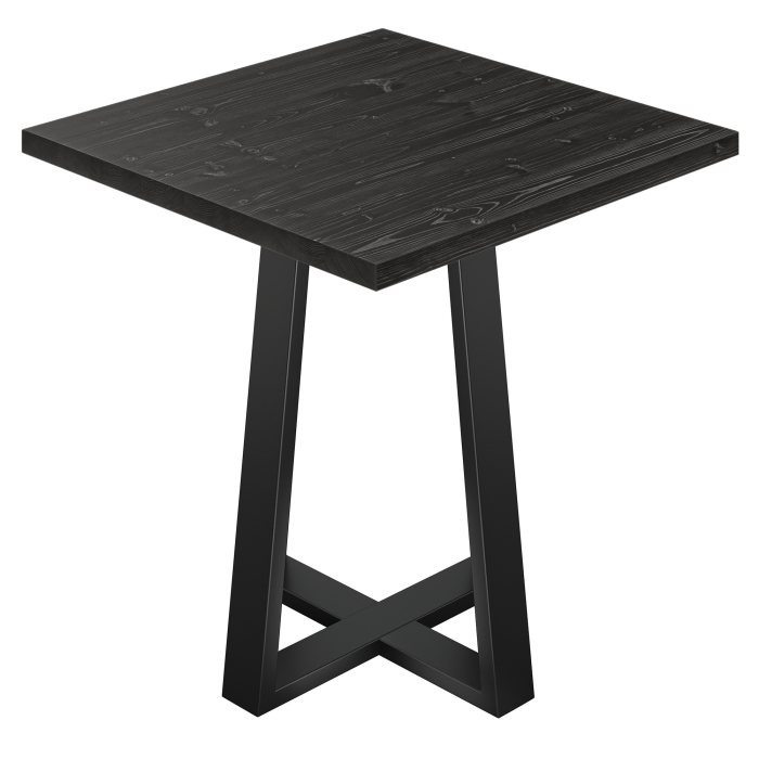 AURELIA CO | Bistro Table | W:D 60 x 60 cm | H 76 cm | Black | Frame: Black