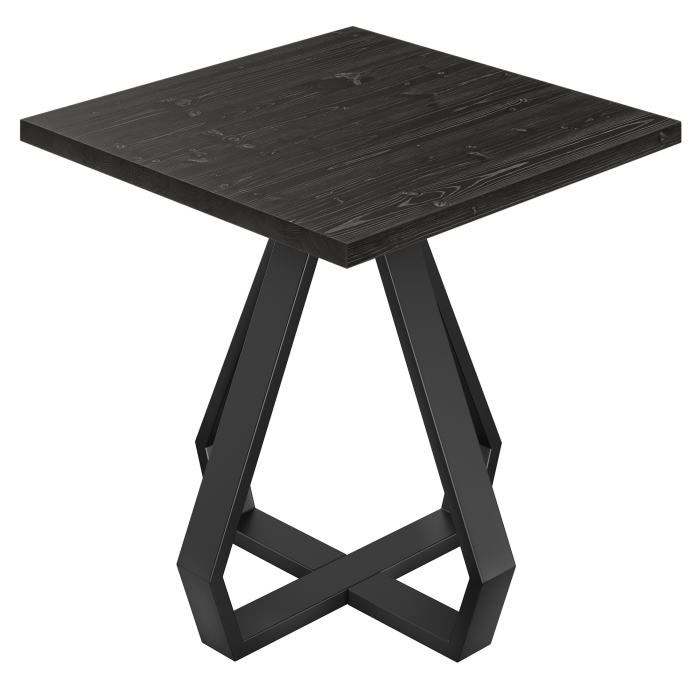 AURELIA DO | Bistro Table | W:D 60 x 60 cm | H 76 cm | Black | Frame: Black