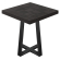 CCO | Mesa de Bistro | Ancho: 70 x 70 cm | Alto: 78 cm | Negro | Marco: Negro
