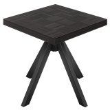 CO | Bistro Table | W: 70 x 70 cm | H: 78 cm | Black | Frame: Black