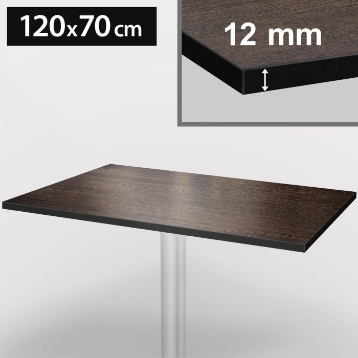 COMPACT | Blat HPL Bistro | 120x70cm | Wenge COMPACT | Blat HPL Bistro | 120x70cm | Wenge