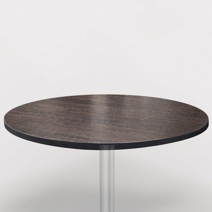 COMPACT | HPL Bistro Tischplatte | Ø70cm | Wenge 