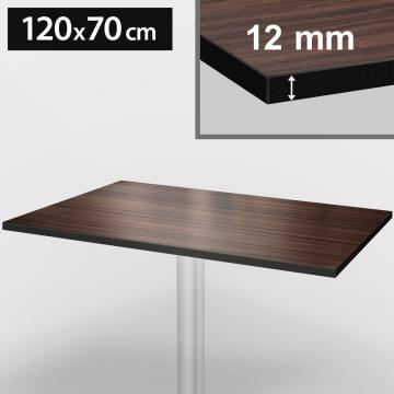 COMPACT | Blat HPL Bistro | 120x70cm | Orzech