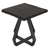 DIEGO | Bistro Table | W: 70 x 70 | H: 76 cm | Black | Frame: Black