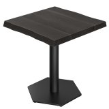ELIO | Bistro Table | W: 70 x 70 | H: 76 cm | Black | Frame: Black