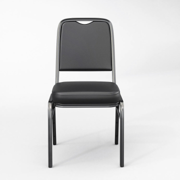 ENZIO | Bistrostol | Sort | Læder