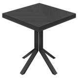 FE | Bistro Table | W: 70 x 70 cm | H: 78 cm | Black | Frame: Black