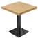FM | Bistro Table | B:T 70 x 70 cm | H 77 cm | Oak | Frame: Black