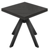 FO | Tavolo Bistro | B:T 70 x 70 cm | H 78 cm | Nero | Struttura: Nero
