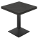 FPL | Table de bistro | L:P 70 x 70 cm | H 82 cm | Noir | Structure : Noir