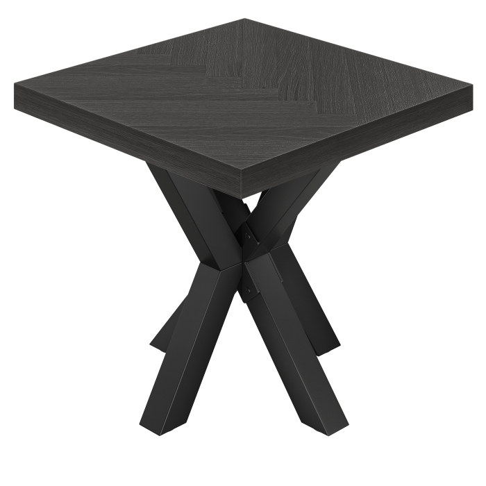 FS | Bistro tafel | 70 x 70 cm | H 78 cm | Zwart | Frame: Zwart