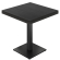 KM | Bistro Table | 80 x 80 cm | H 77 cm | Black | Frame: Black
