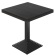 KPY | Table de bistro | L:P 70 x 70 cm | H 82 cm | Noir | Structure : Noir