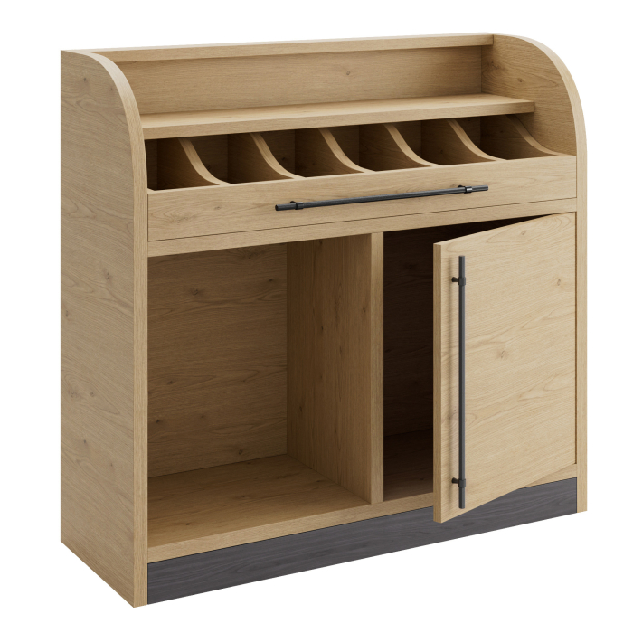 LEA | Besteckschrank | B:H 110 x 105 cm | Eiche  | 1xTür